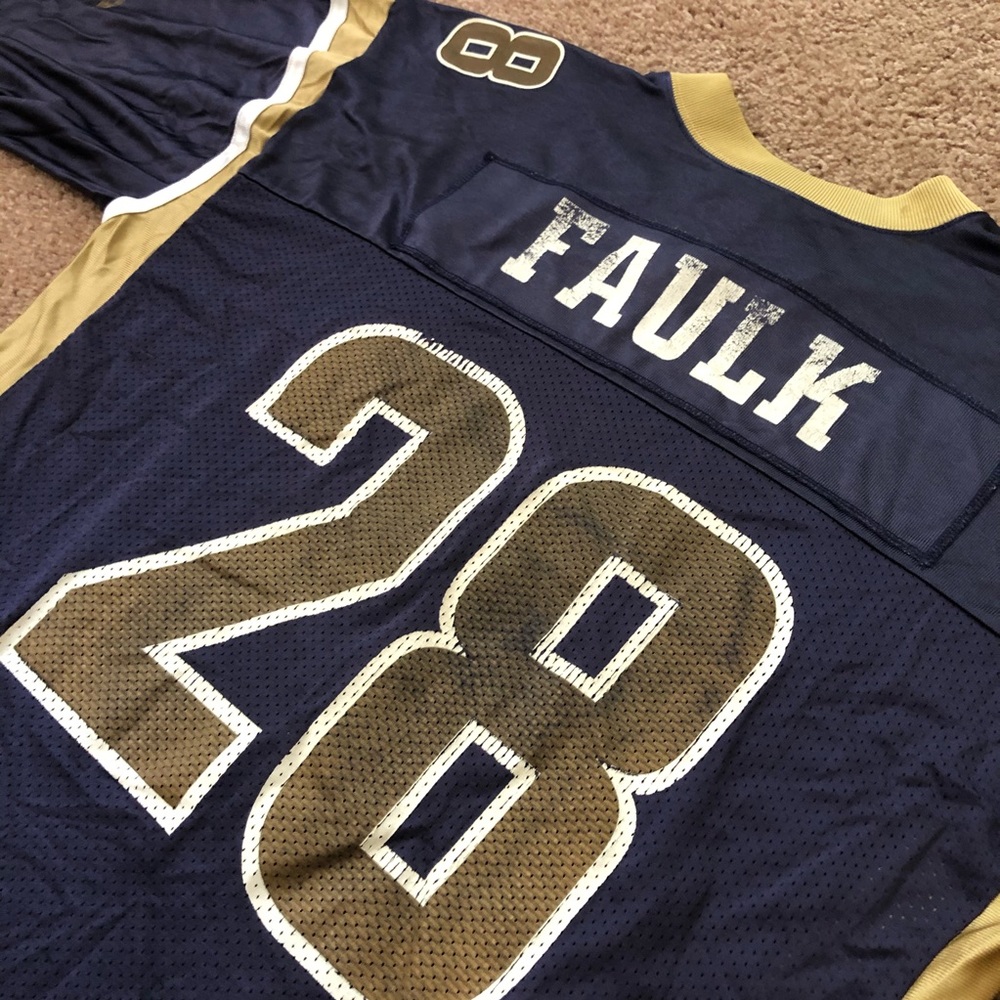 Vintage Marshall Faulk Rams Jersey - Picture 4 of 8